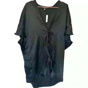 Victoria's Secret Black Kimono